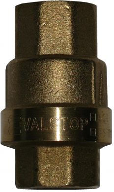 valstop Spring Check Valves, Brass, with Viton seal for Kerosene and Petrol